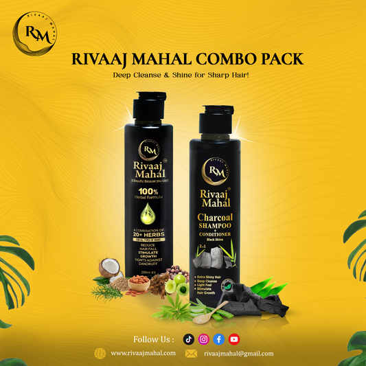 Rivaaj Mahal Hair Oil & Organic Shampoo