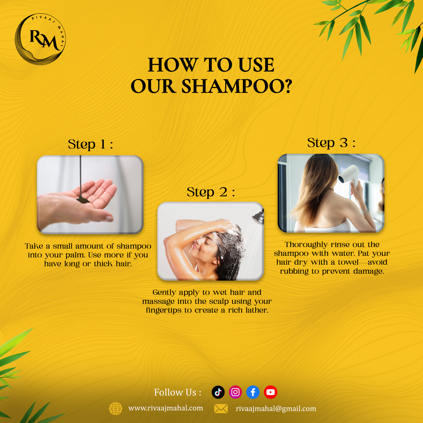 Rivaaj Mahal Shampoo