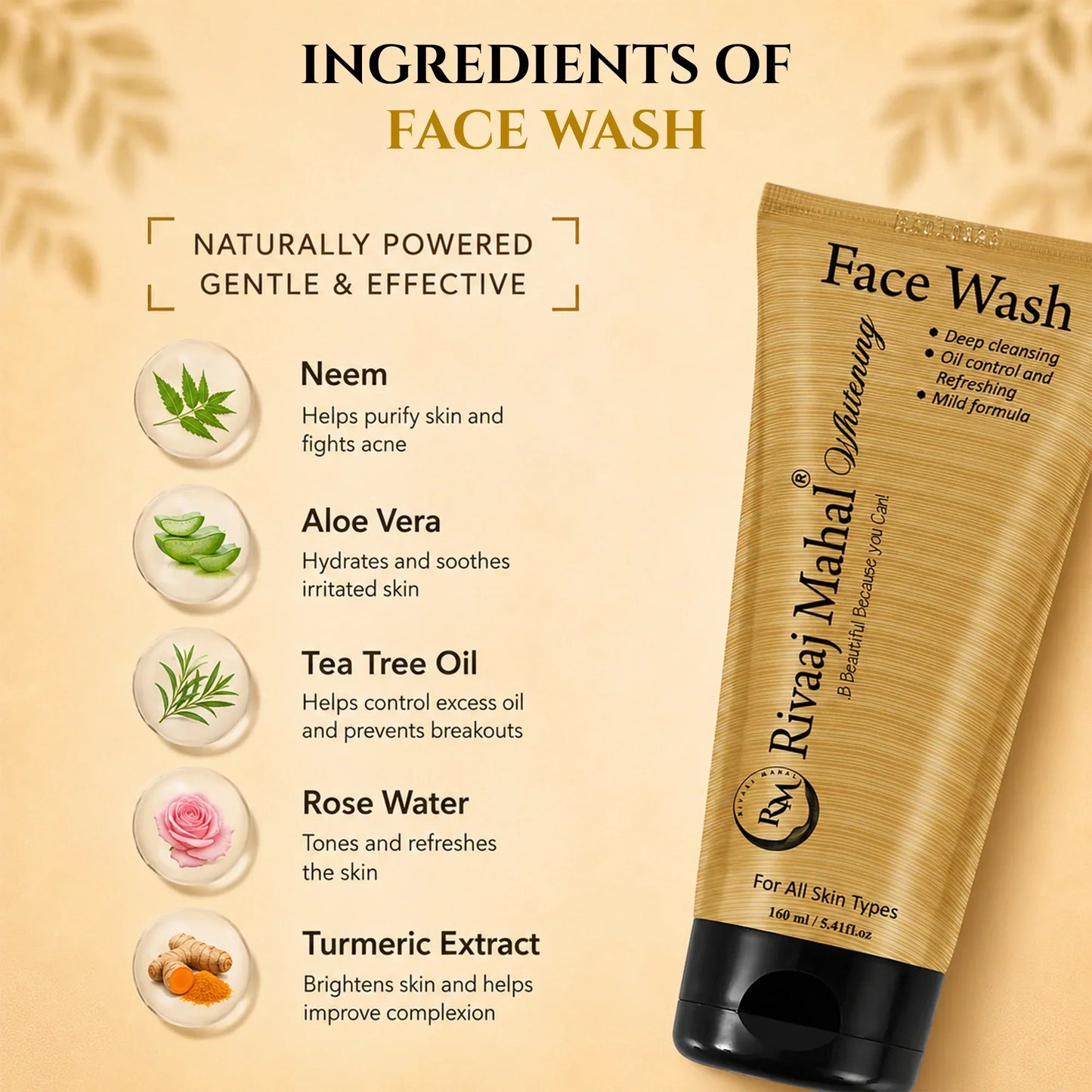 Rivaaj Mahal Face Wash